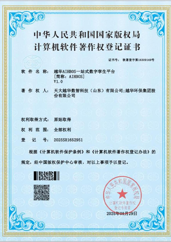 越华 AIHBOS 一站式数字孪生平台